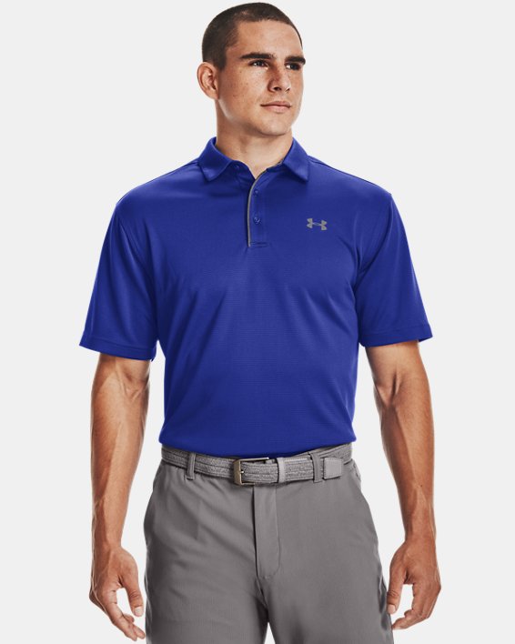 Men's UA Tech™ Polo in Blue image number 0